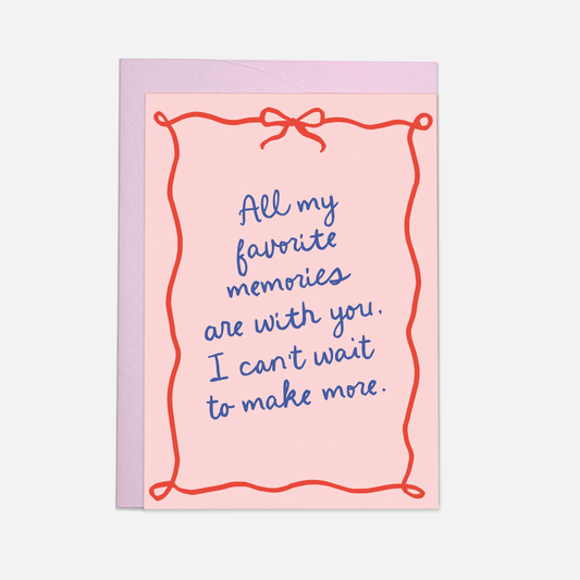 Carte postale - Favorite memories