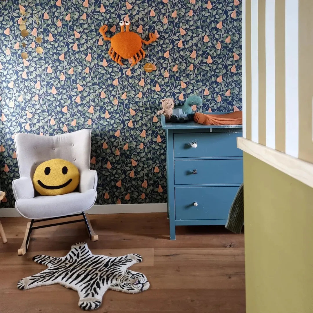 Tapis Tigre Blanc - XS