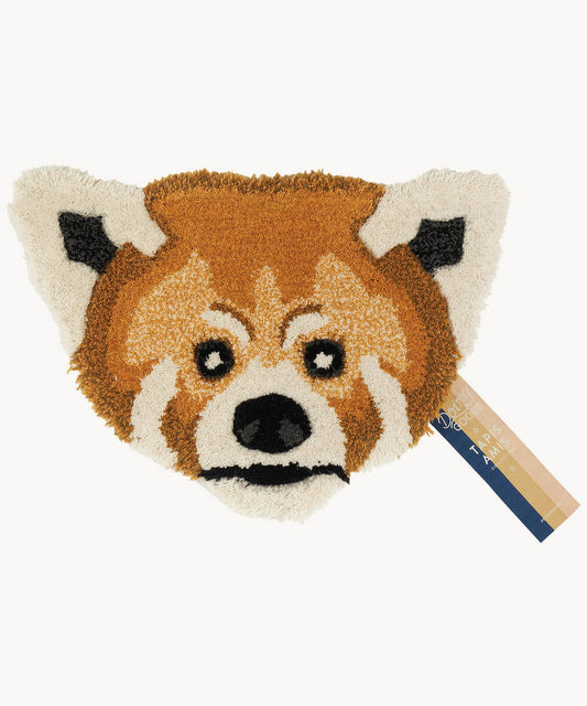 Tapis Panda Roux - Tête